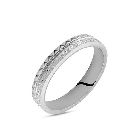 Anello Fedina Silver Collection Argento Rodiato - Anelli con Incisione Unisex | Stroili