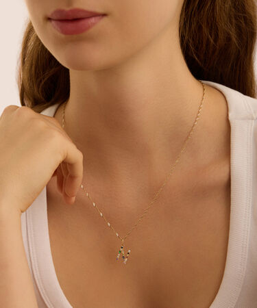 Pendente Claire Oro Giallo Cubic Zirconia