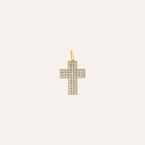 Pendente Holy Oro Giallo Cubic Zirconia - Ciondoli Donna | Stroili