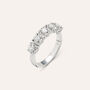 Anello Riviere Diamotion Oro Bianco Diamante