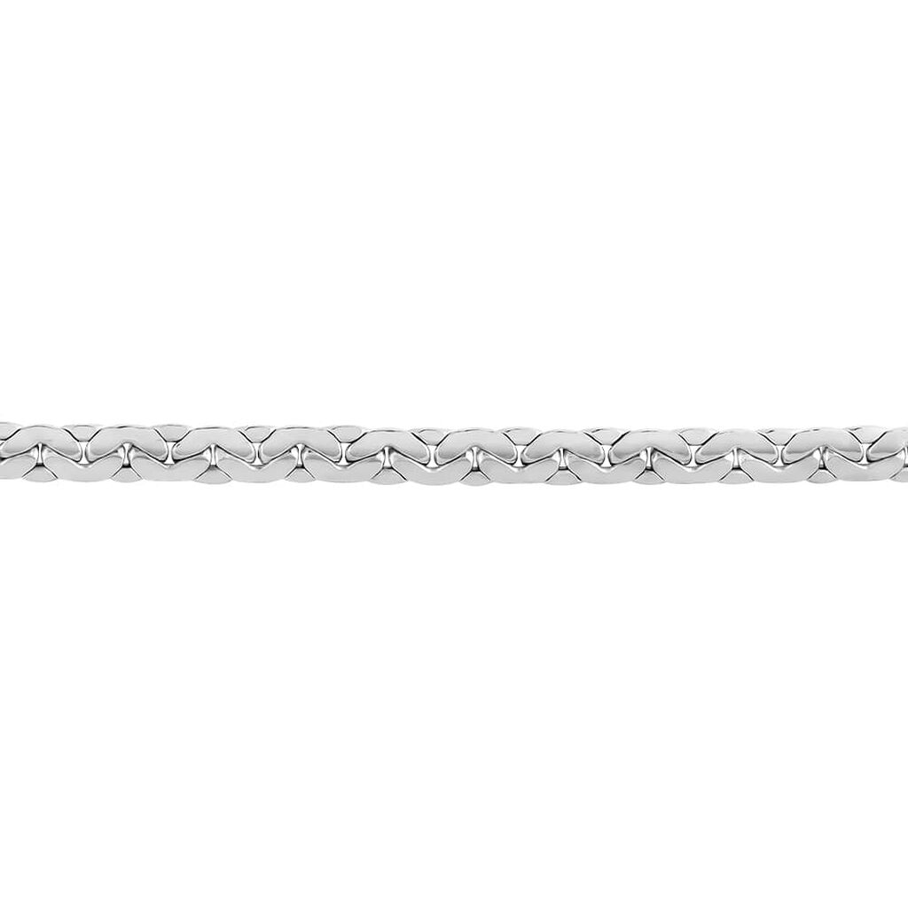 Bracciale Catena Colette Oro Bianco - Bracciali Donna | Stroili
