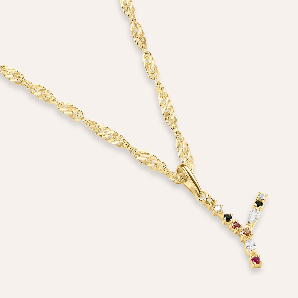 Pendente Claire Oro Giallo Cubic Zirconia - Ciondoli Donna | Stroili