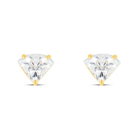 Orecchini Lobo Bon Ton Oro Giallo Cubic Zirconia - Orecchini a Lobo Donna | Stroili