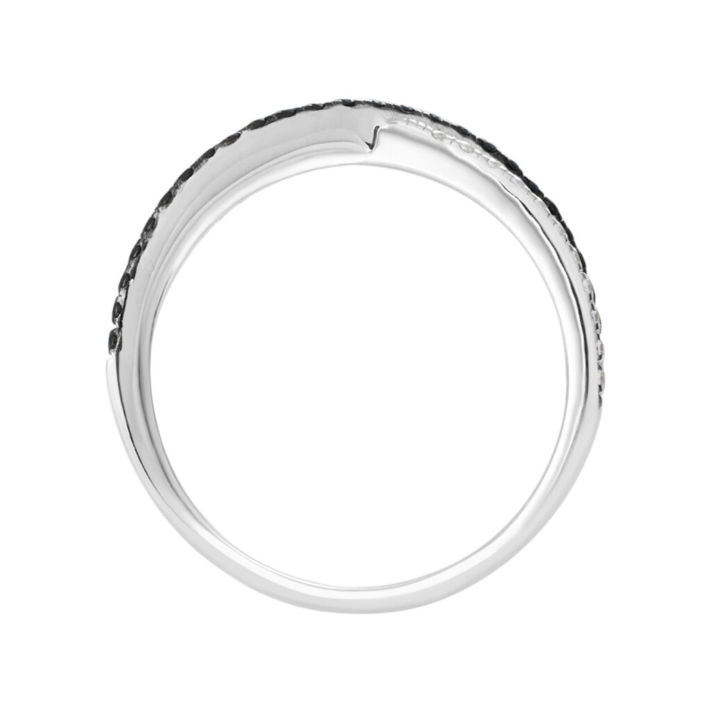 Anello Fantasia Silver Shine Argento Rodiato Cubic Zirconia - Anelli con Pietre Donna | Stroili