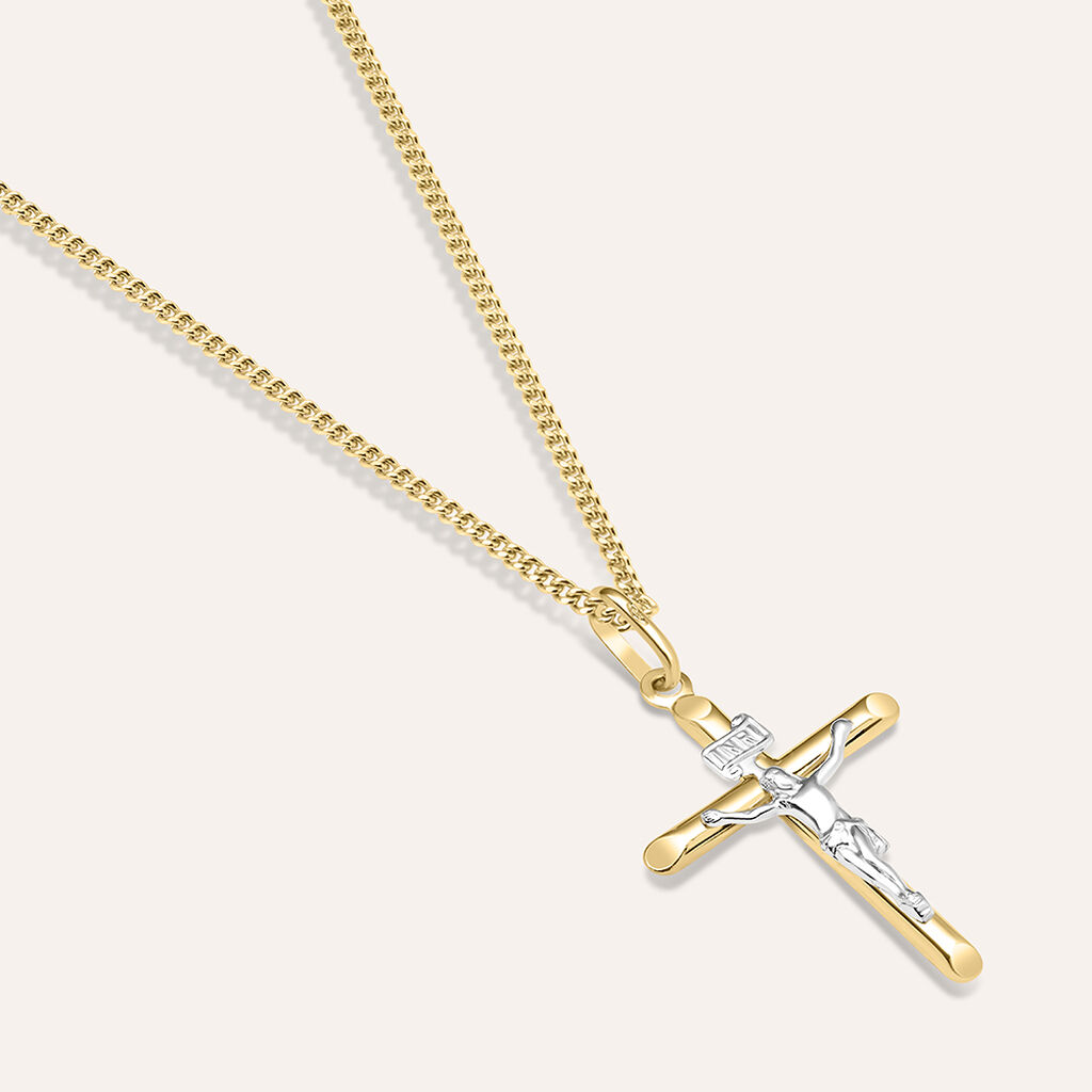 Pendente Holy Oro Bicolore