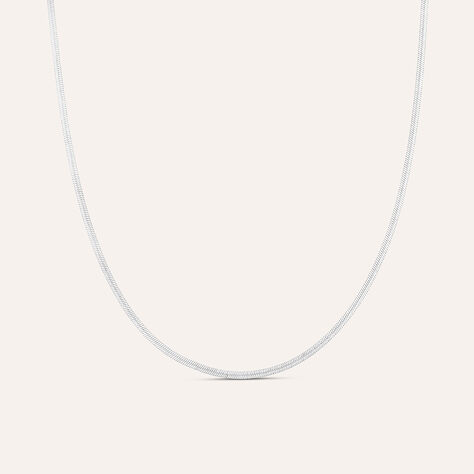 Catena Silver Collection Argento Rodiato - Collane Catena Donna | Stroili