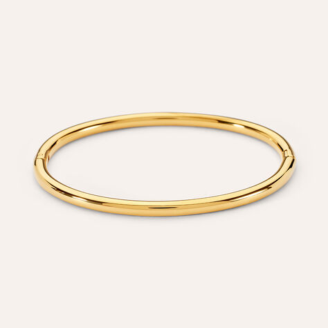 Bangle Lady Code Acciaio Dorato - Bracciali Rigidi Donna | Stroili
