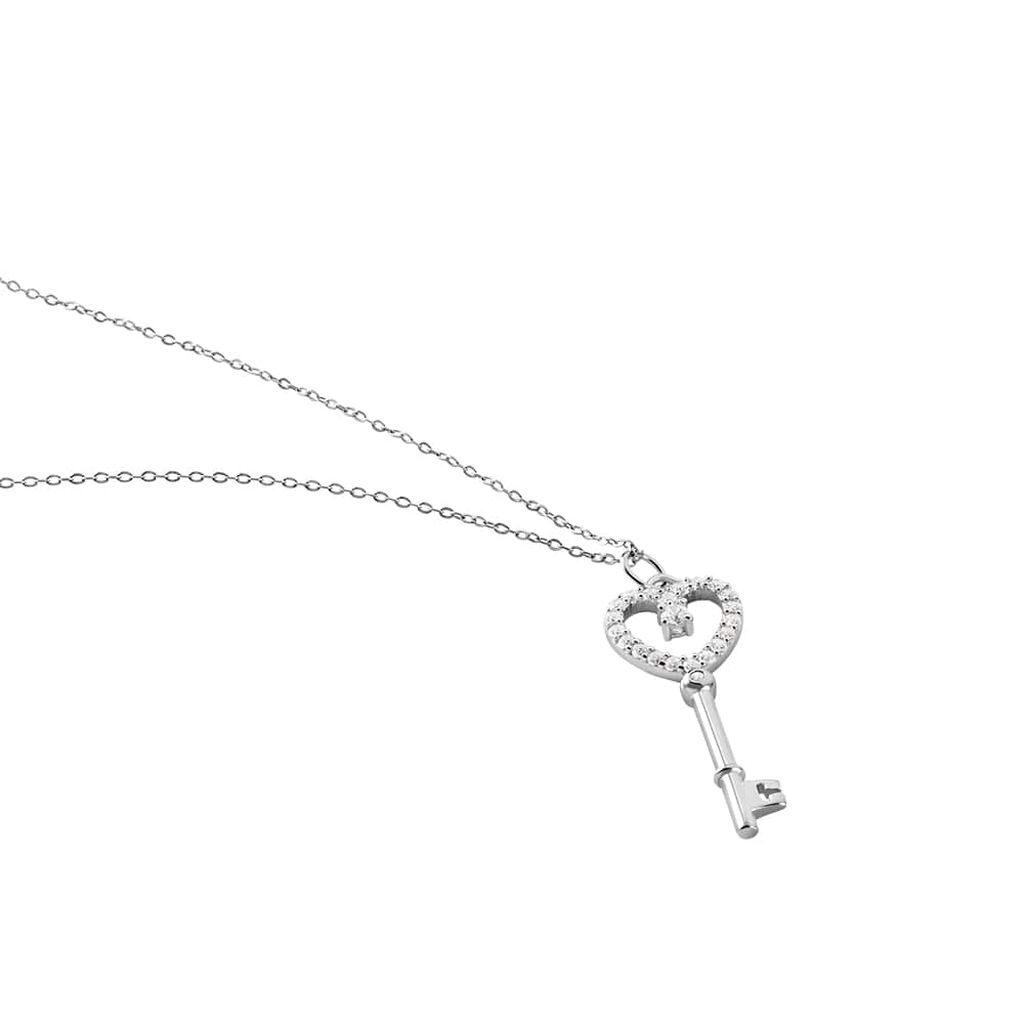 Collana Silver Elegance Argento Rodiato Cubic Zirconia - Collane Donna | Stroili