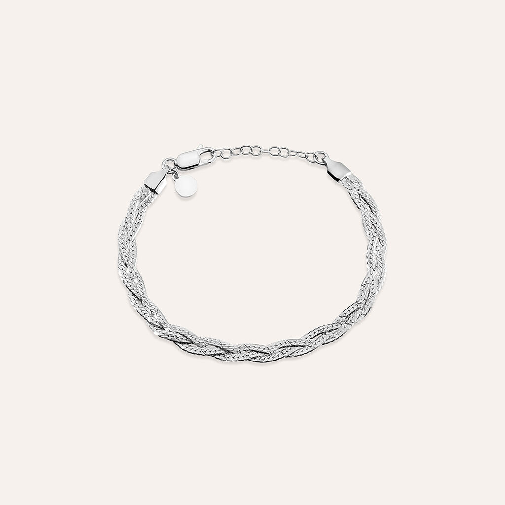 Bracciale Catena Silver Collection Argento Rodiato