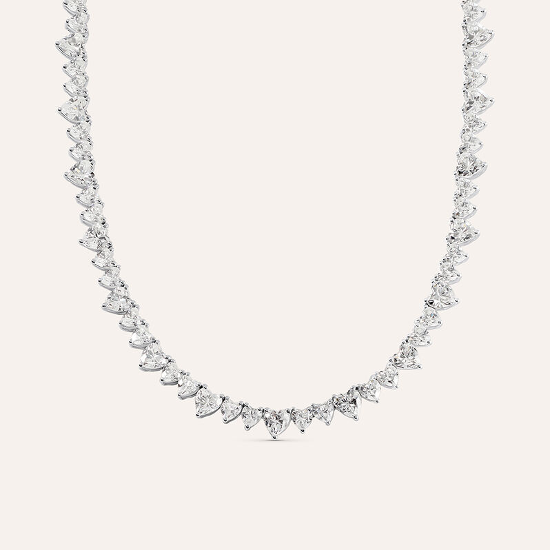 Collana Tennis Silver Elegance Argento Rodiato Cubic Zirconia - Collane Tennis Donna | Stroili