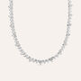 Collana Tennis Silver Elegance Argento Rodiato Cubic Zirconia