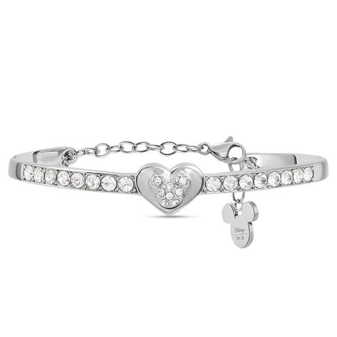 Bangle Mickey Mouse & Friends Acciaio Cristallo - Bracciali Rigidi Donna | Stroili