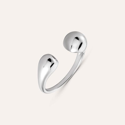 Anello Contrarie Moonlight Acciaio - Anelli Donna | Stroili