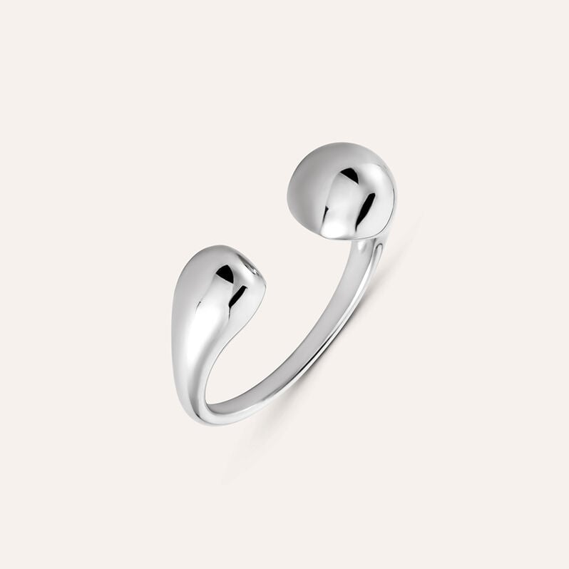 Anello Contrarie Moonlight Acciaio - Anelli Donna | Stroili