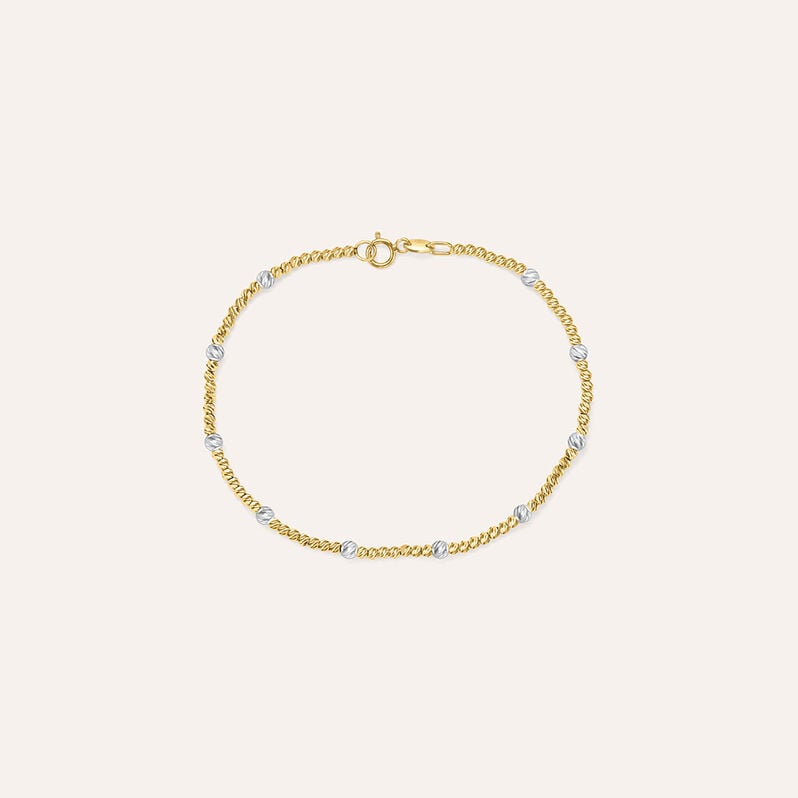 Bracciale Golden Lover Oro Bicolore - Bracciali Donna | Stroili