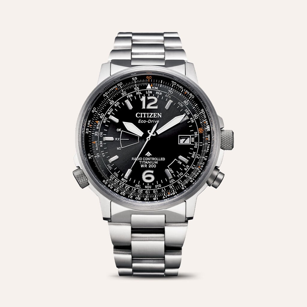 Orologio Eco Drive Citizen Radiocontrollato Cb0230-81e - Orologi con Datario Uomo | Stroili