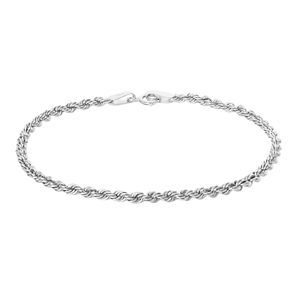 Bracciale Catena Colette Oro Bianco - Bracciali Donna | Stroili