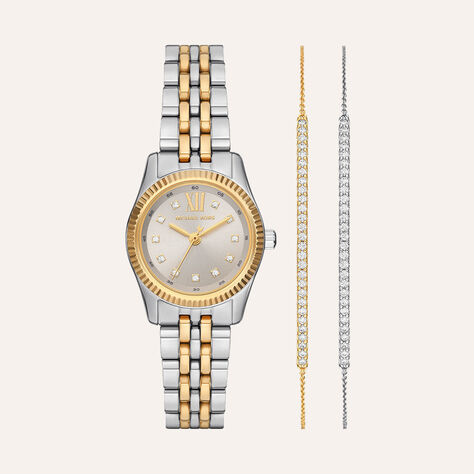 Orologio Al Quarzo Michael Kors Petite Lexington Mk4815set - Orologi solo Tempo Donna | Stroili