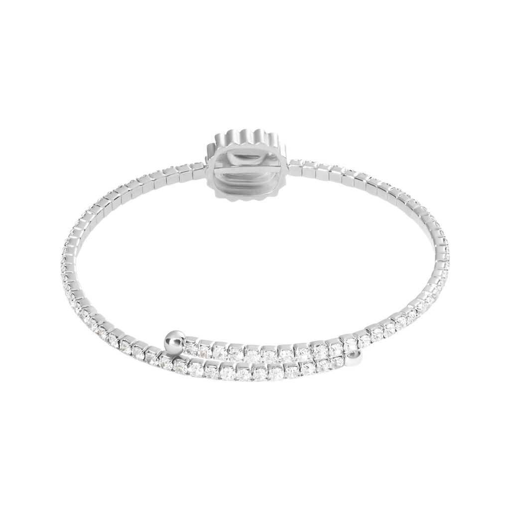 Bangle Romantic Shine Metallo Cristallo - Bracciali Rigidi Donna | Stroili