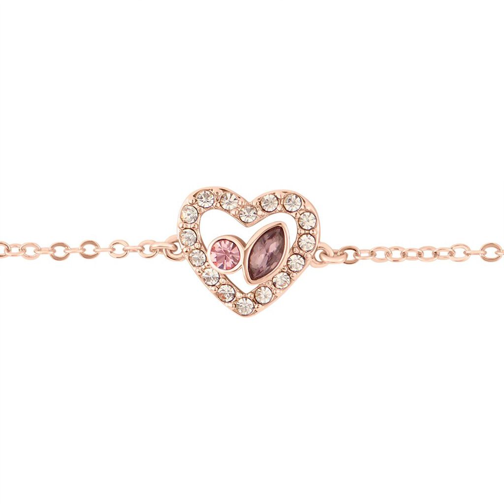 Bracciale Violet Ottone Rosa Cristallo - Bracciali Love Donna | Stroili