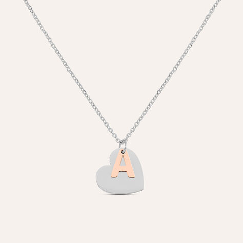 Collana Sunrise Acciaio Bicolore Bianco / Rosa - Collane Donna | Stroili