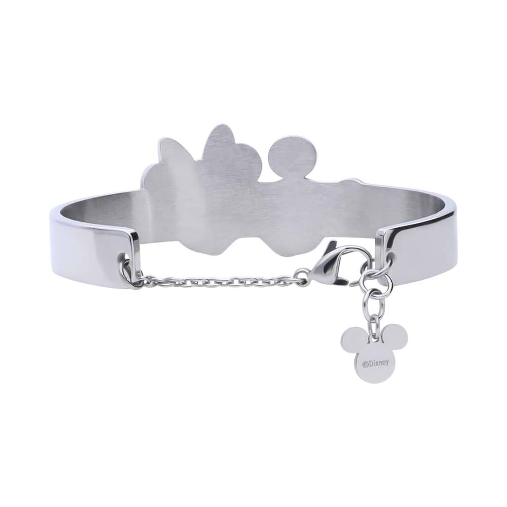 Bangle Mickey Mouse & Friends Acciaio Cristallo - Bracciali Rigidi Donna | Stroili