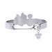 Bangle Mickey Mouse & Friends Acciaio Cristallo - Bracciali Rigidi Donna | Stroili