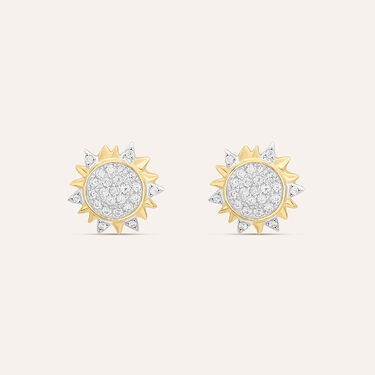 Orecchini Lobo Claire Oro Giallo Cubic Zirconia