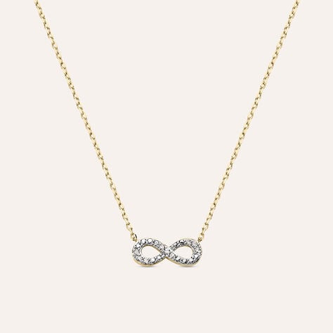 Collana Golden Dream Placcato Oro Giallo Cubic Zirconia - Collane Donna | Stroili