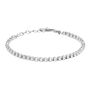 Bracciale Tennis Romantic Shine Metallo Cristallo