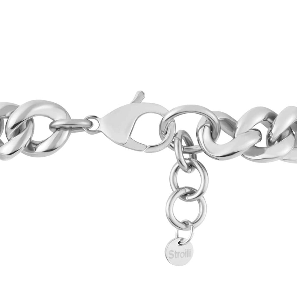 Bracciale Catena Lady Phantasya Acciaio Cristallo - Bracciali Donna | Stroili