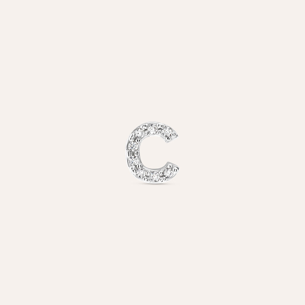 Mono Orecchino Lobo Silver Moments Argento Rodiato Cubic Zirconia - Mono Orecchino Donna | Stroili