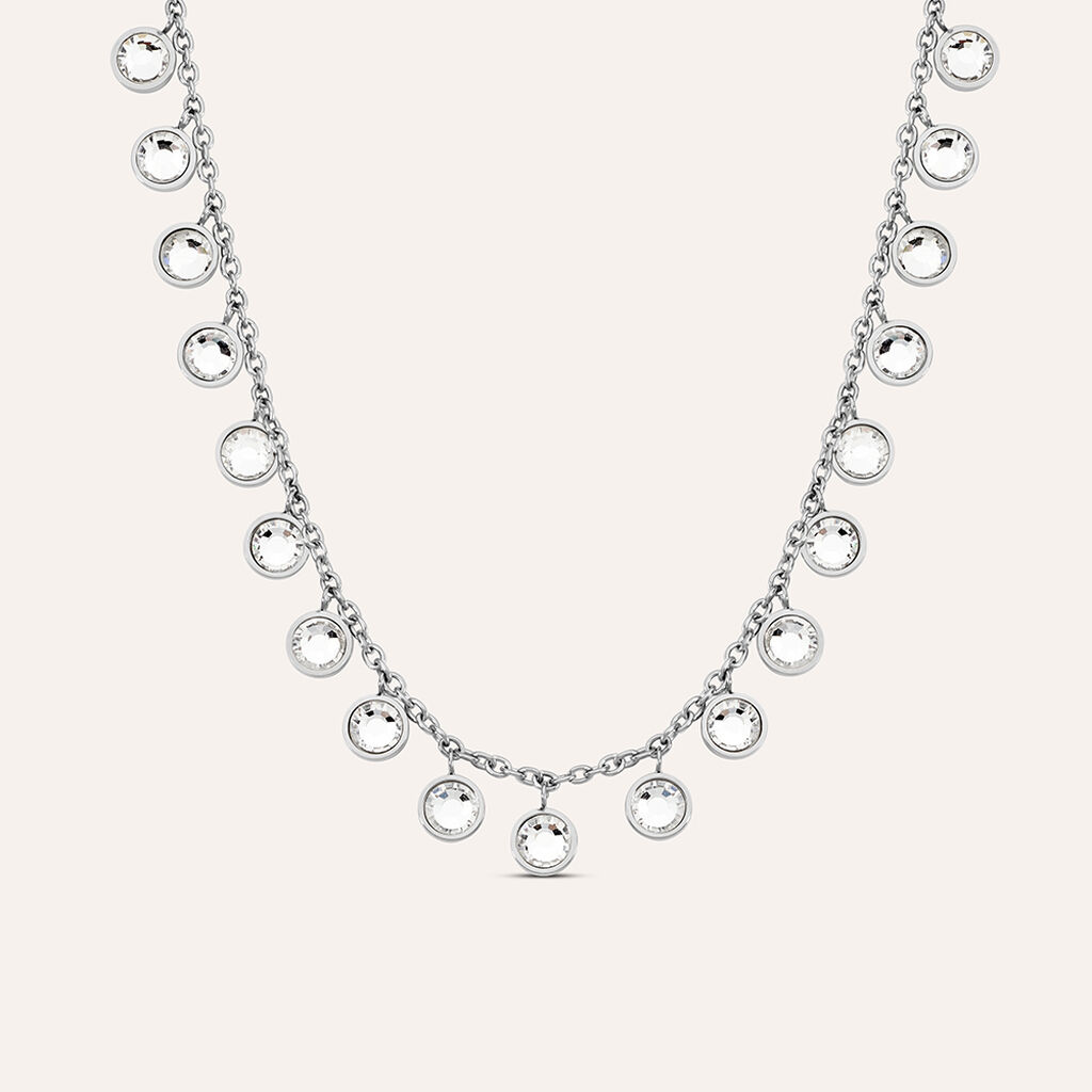 Collana Lady Chic Acciaio Cristallo - Collane Donna | Stroili