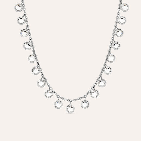 Collana Lady Chic Acciaio Cristallo - Collane Donna | Stroili