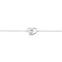 Bracciale Am&eacute;lie Oro Bianco Topazio Cubic Zirconia