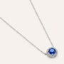 Collana Punto Luce Silver Rainbow Argento Rodiato Cubic Zirconia