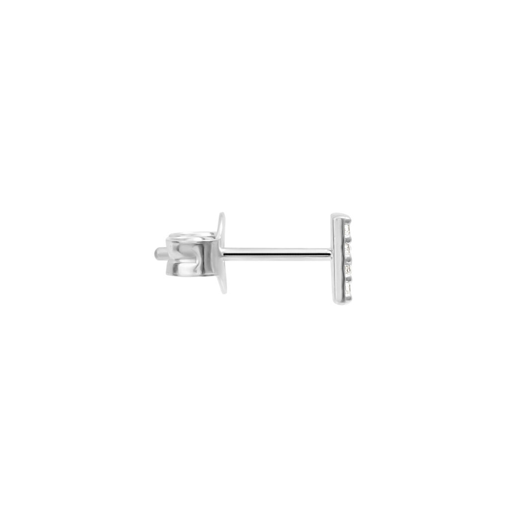 Mono Orecchino Lobo Silver Moments Argento Rodiato Cubic Zirconia - Mono Orecchino Donna | Stroili