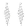Orecchini Pendenti Romantic Shine Metallo Cristallo