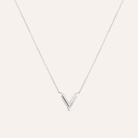 Collana Silver Shine Argento Rodiato Cubic Zirconia - Collane Donna | Stroili