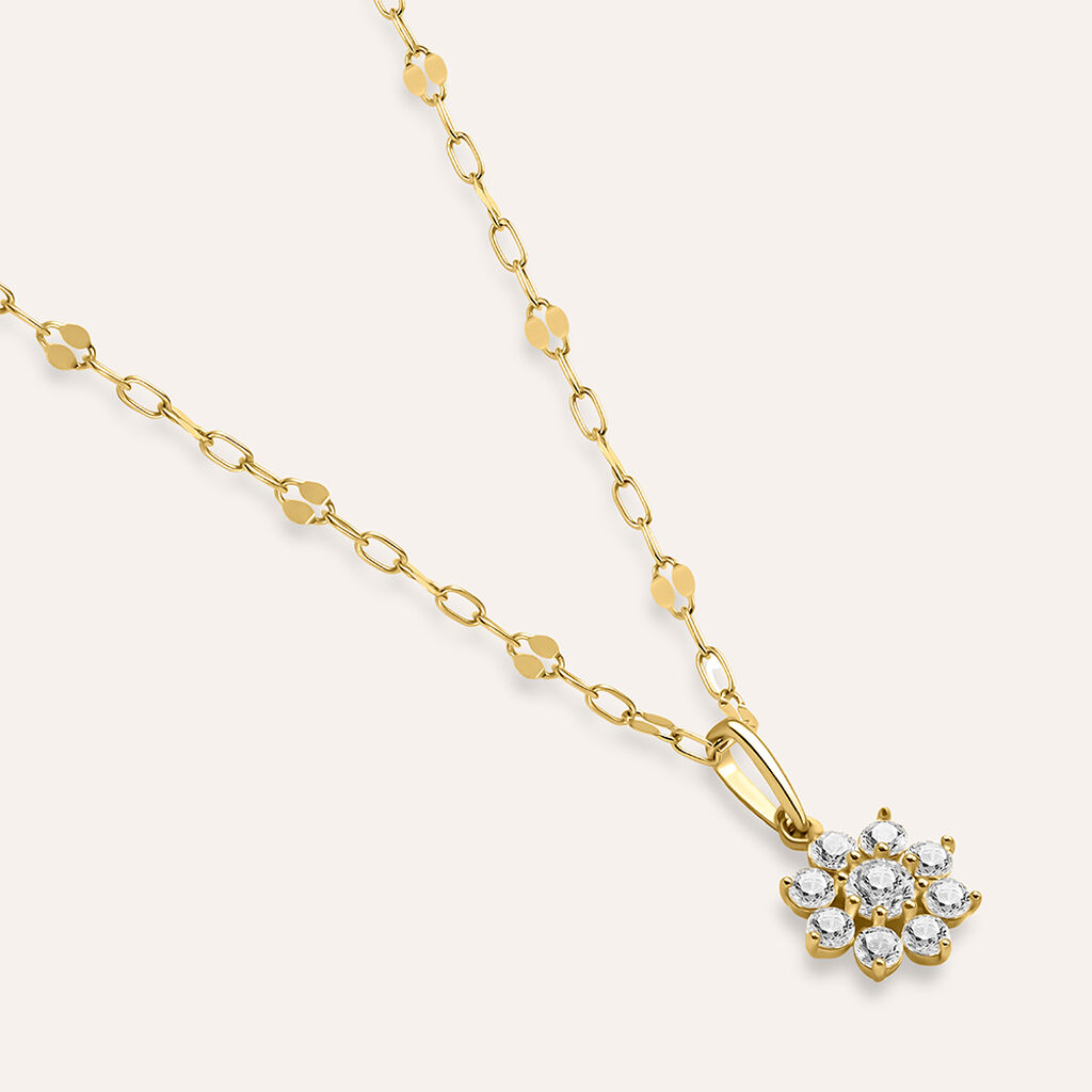 Pendente Poème Oro Giallo Cubic Zirconia - Ciondoli Donna | Stroili