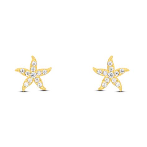 Orecchini Lobo Bon Ton Oro Giallo Cubic Zirconia - Orecchini a Lobo Donna | Stroili