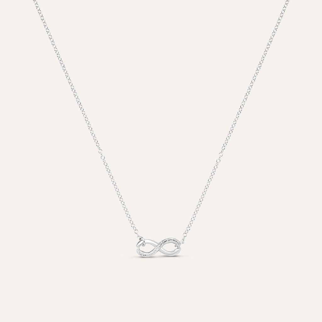 Collana Silver Collection Argento Rodiato