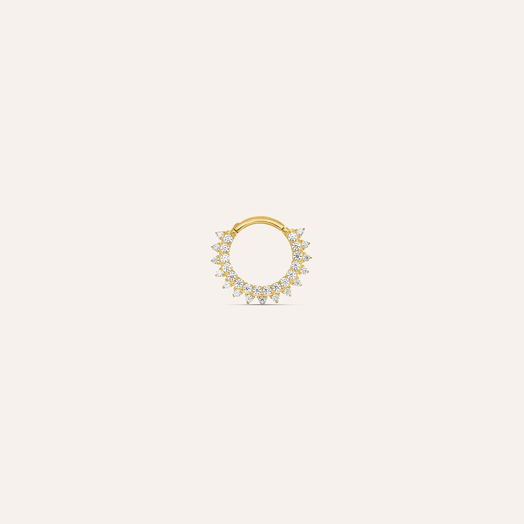 Piercing Orecchio Daith Bon Ton Oro Giallo Cubic Zirconia - Piercing Orecchio Donna | Stroili