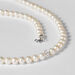 Collana Gabrielle Oro Bianco Perla D'Acqua Dolce Cristallo - Collane Donna | Stroili