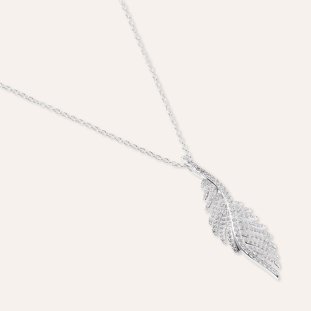 Collana Silver Shine Argento Rodiato Cubic Zirconia