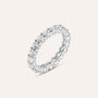 Anello Riviere Claire Oro Bianco Cubic Zirconia