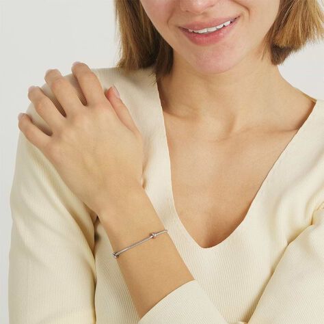 Bracciale Love Beats Argento Rodiato - Bracciali Donna | Stroili