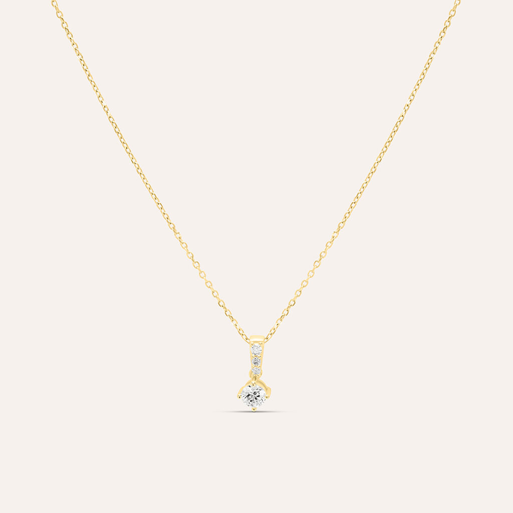 Collana Grace Oro Giallo Diamante - Collane Donna | Stroili