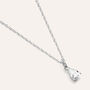 Collana Punto Luce Silver Elegance Argento Rodiato Cubic Zirconia