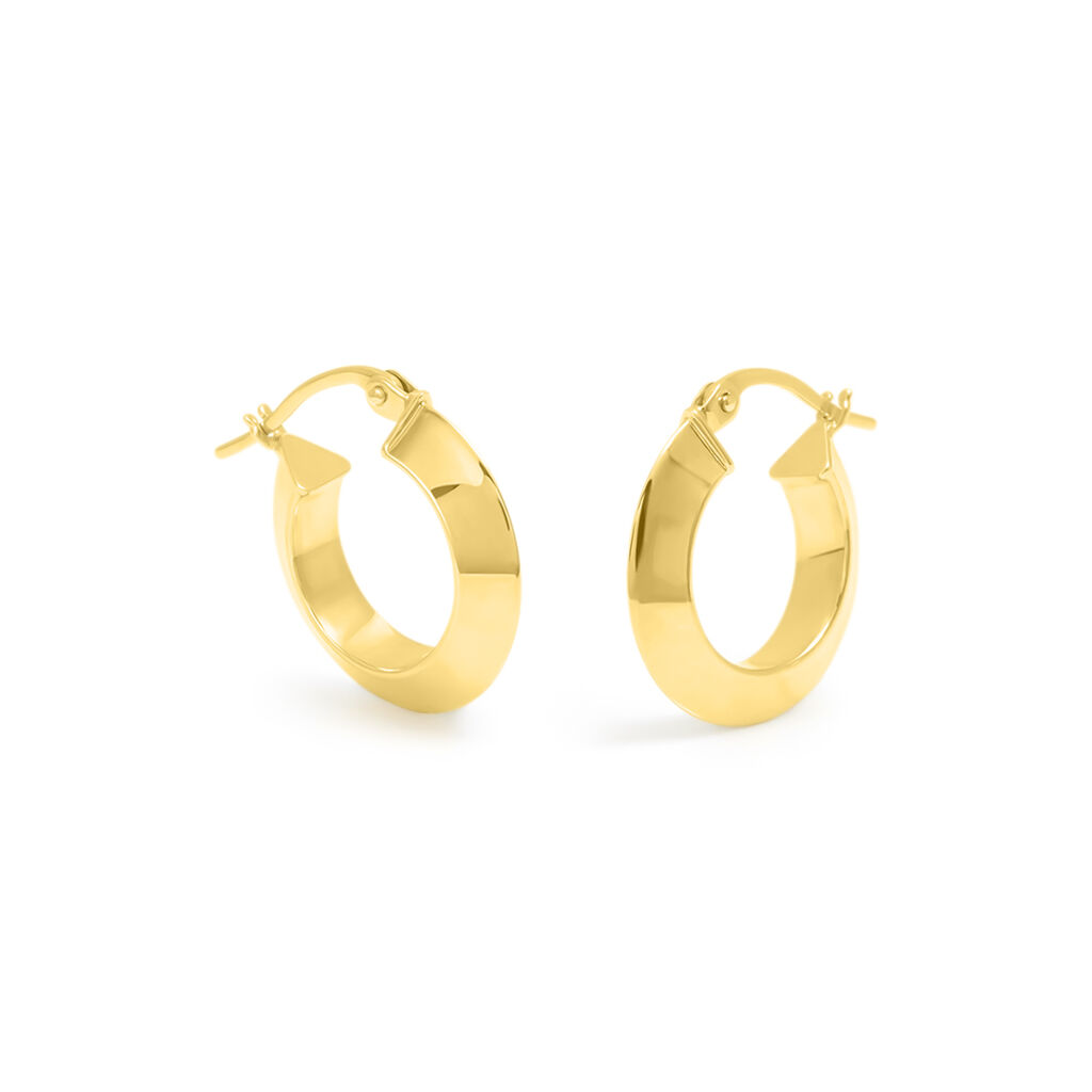 Orecchini A Cerchio Toujours Oro Giallo - Orecchini a Cerchio Donna | Stroili
